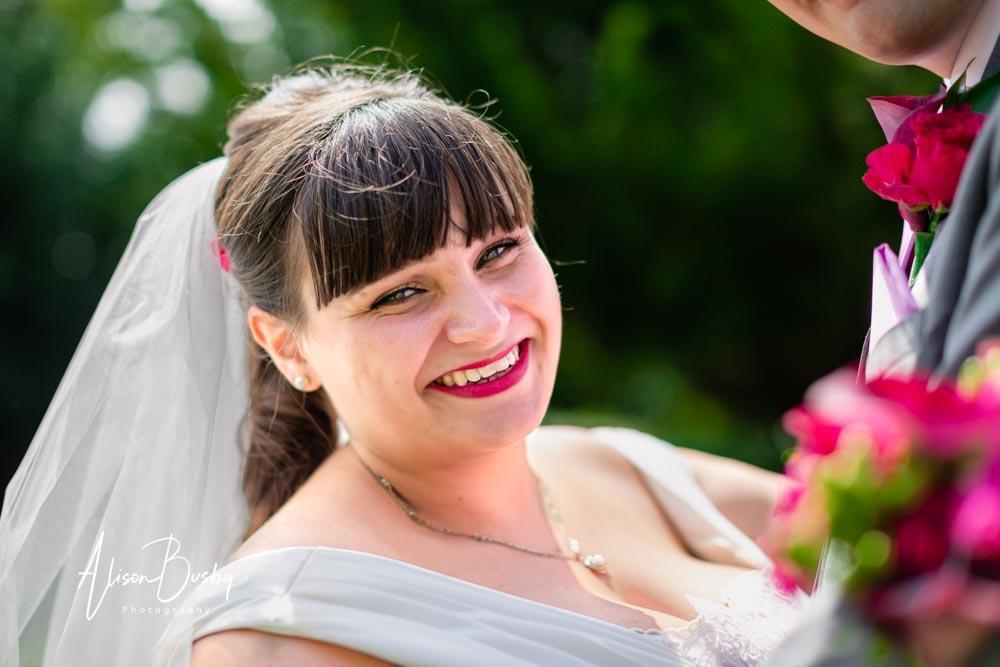 NHS discounts on wedding photography. Bride.