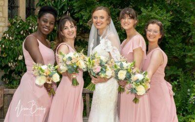 Summer pastels in pink | Oxford wedding photos