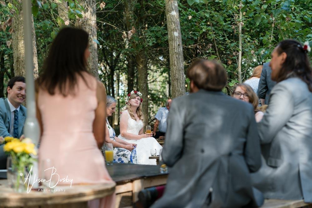 Candid guest photos by Endeavour Woodland Weddings photographer