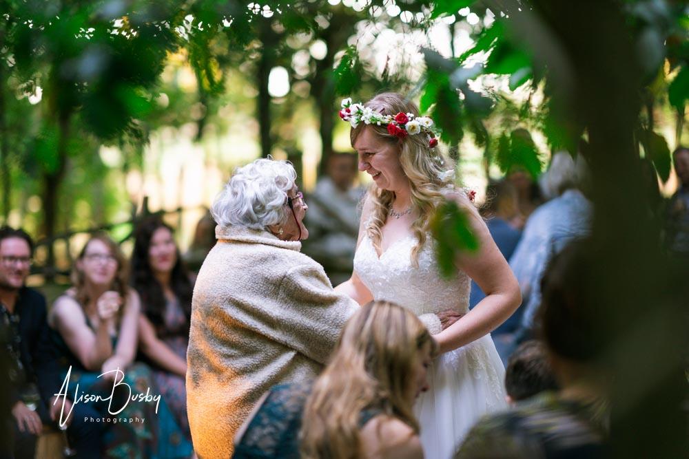 Candid guest photos by Endeavour Woodland Weddings photographer