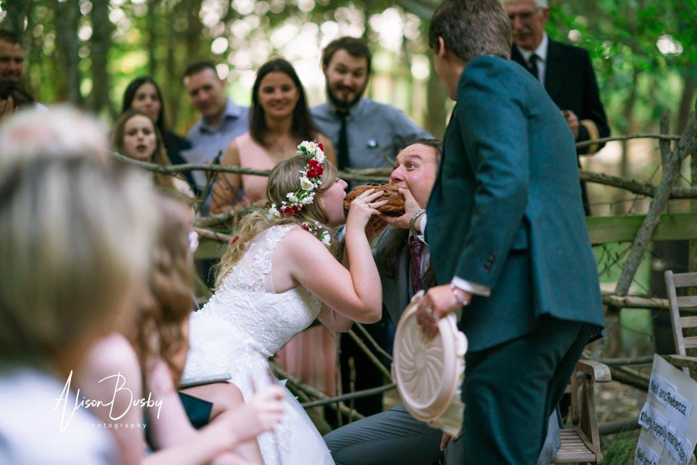 Candid guest photos by Endeavour Woodland Weddings photographer
