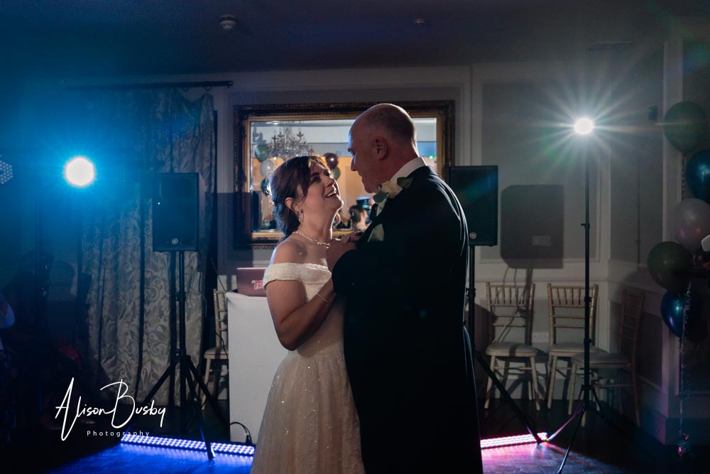 First dance at Kings Chapel wedding