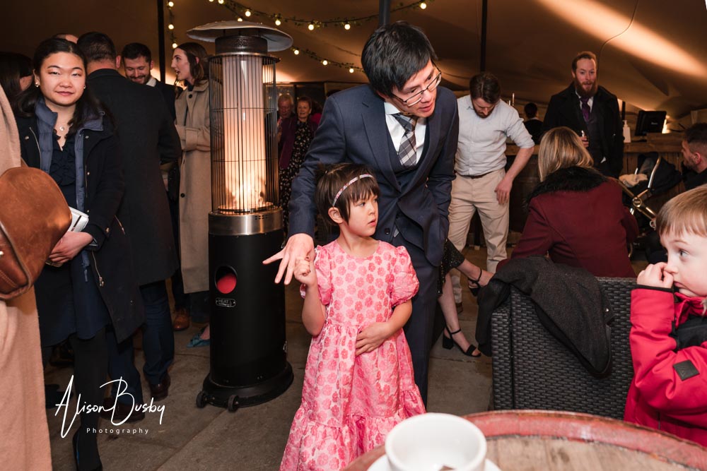 Candid guest photos at old luxters barn wedding