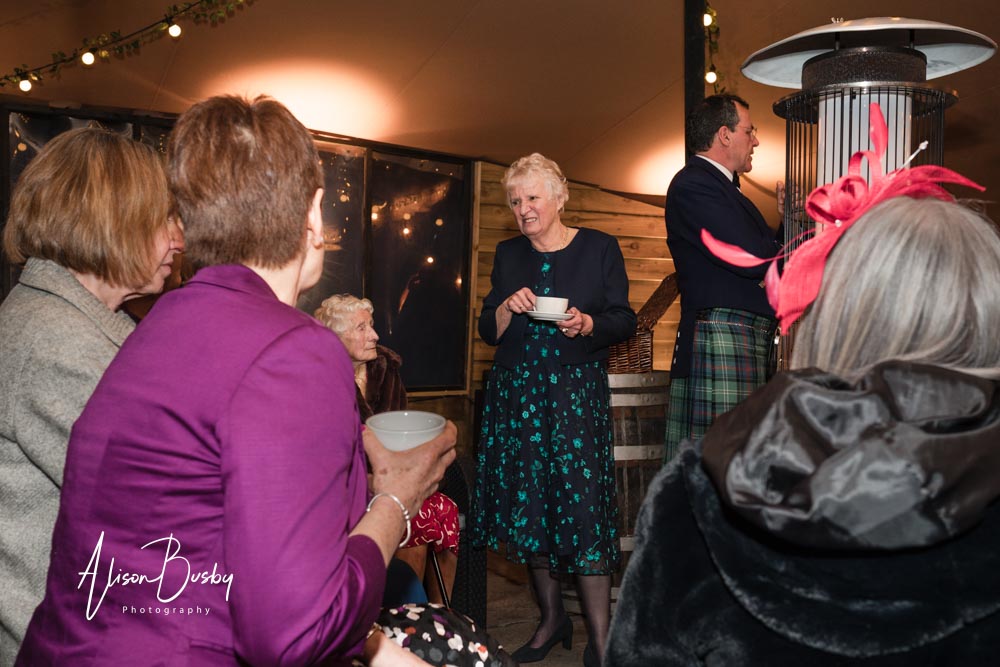 Candid guest photos at old luxters barn wedding