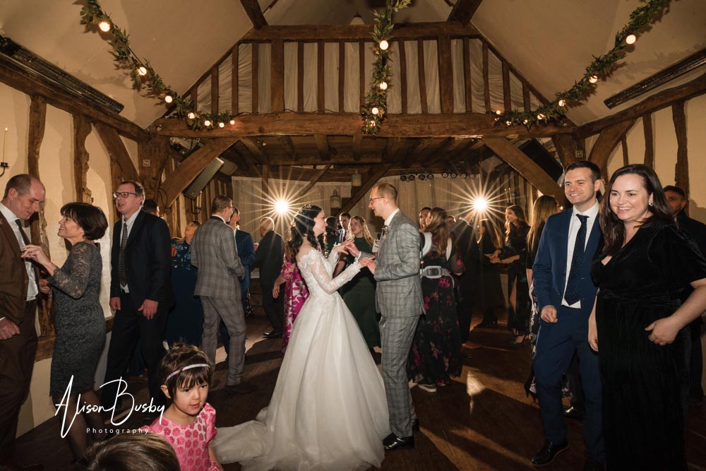 First dance at old luxters barn wedding