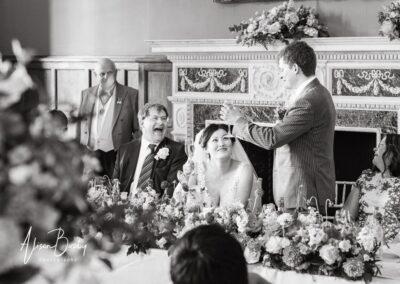 Groom speech at Eynsham Hall wedding
