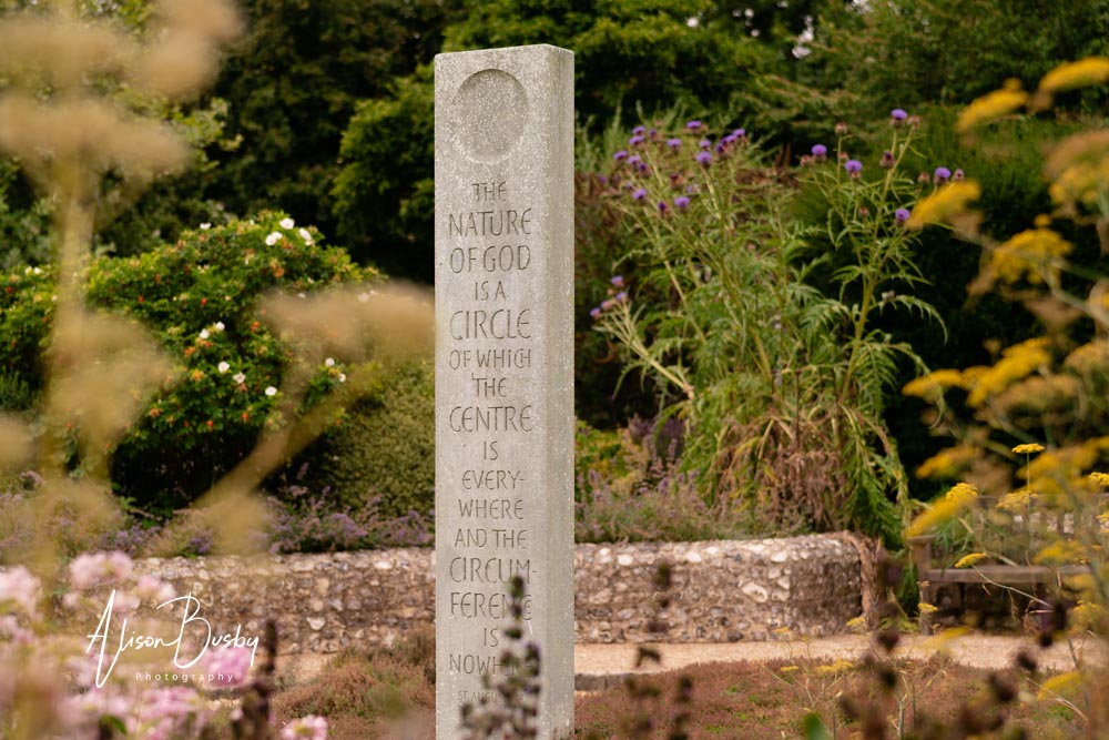 Sheepdrove Organic Farm. Physic Garden
