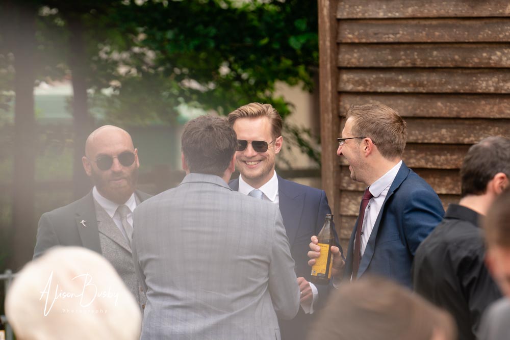 Sheepdrove wedding photographer. Candid wedding photos.
