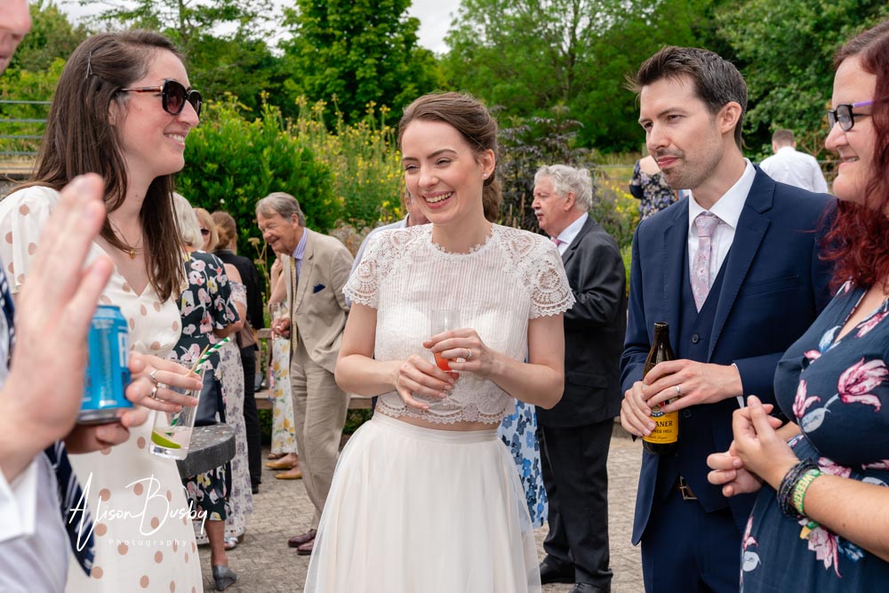 Sheepdrove wedding photographer. Candid wedding photos.
