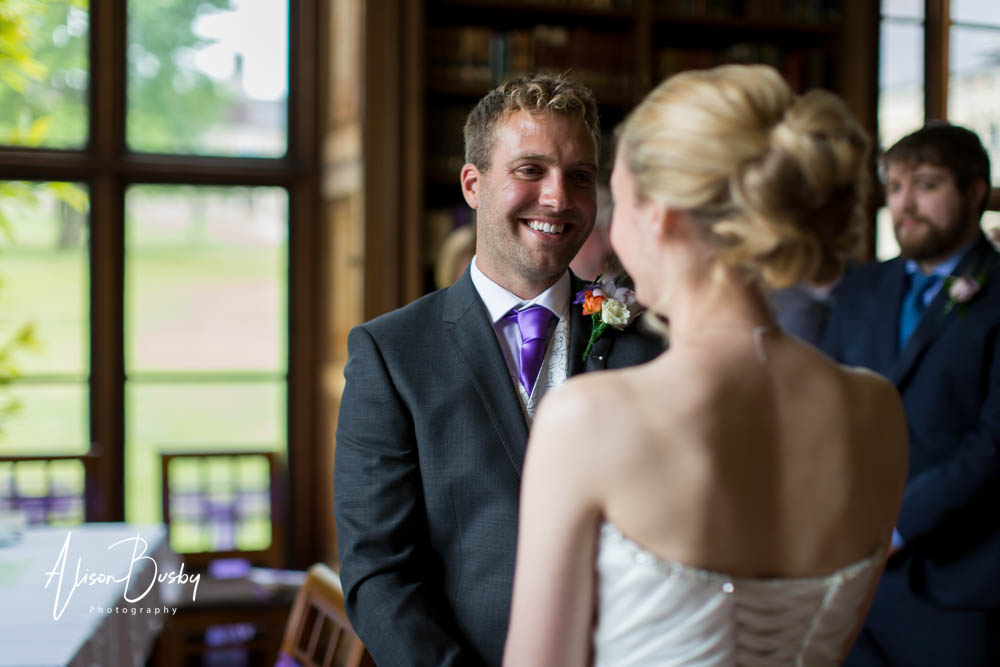 Wycombe Abbey wedding photographer. Bride and groom