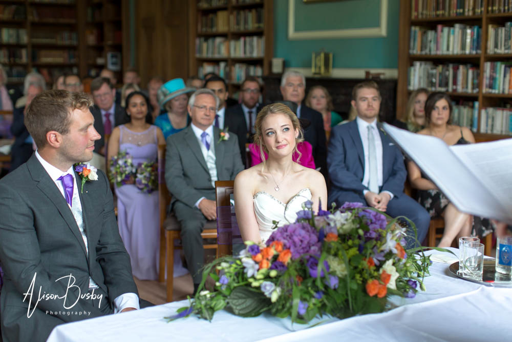 Wycombe Abbey wedding photographer. Bride and groom