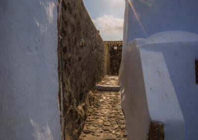 Santorini honeymoon. Pyrgos.
