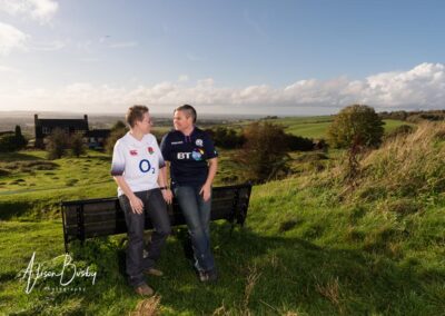 Buckinghamshire engagement shoot at Brill Windmill. LGBT engagement photos.