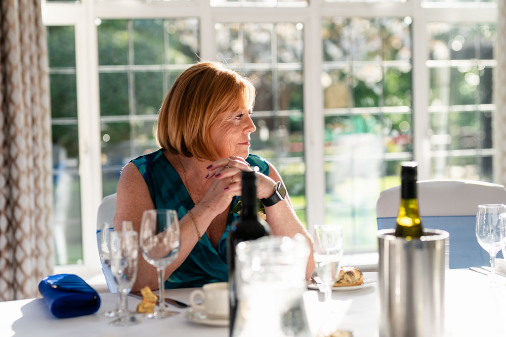 Mother of the groom at the Bull Hotel in Gerrards Cross