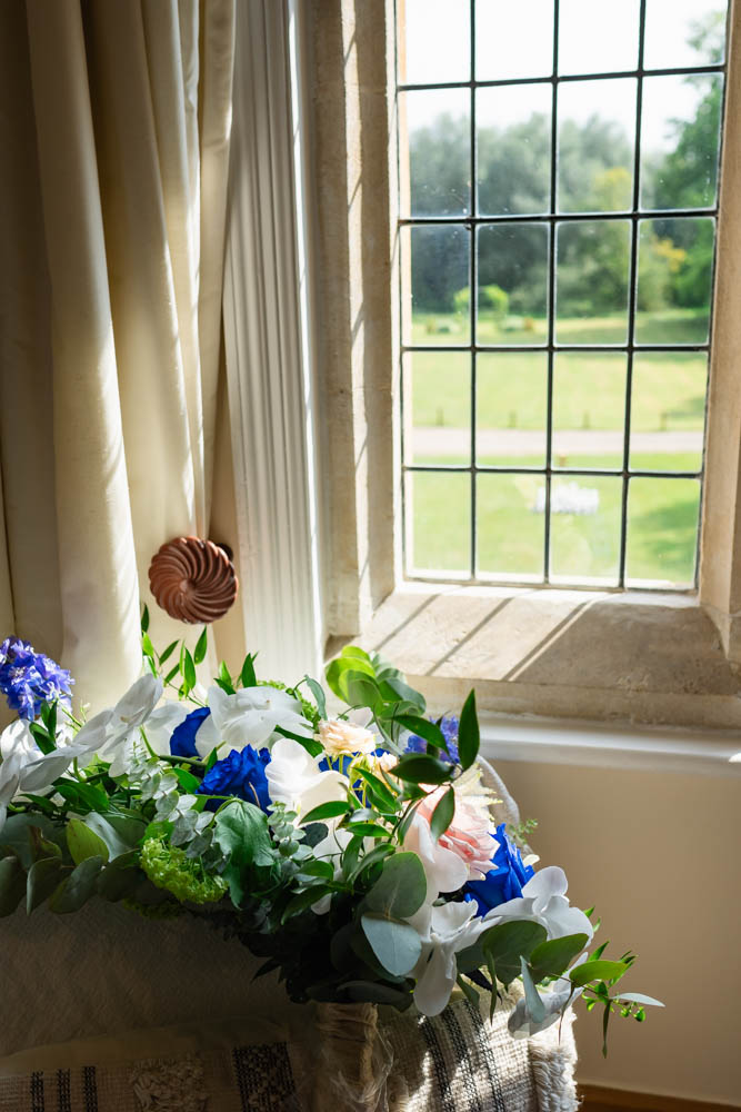 Brides bouquet at Notley Abbey wedding
