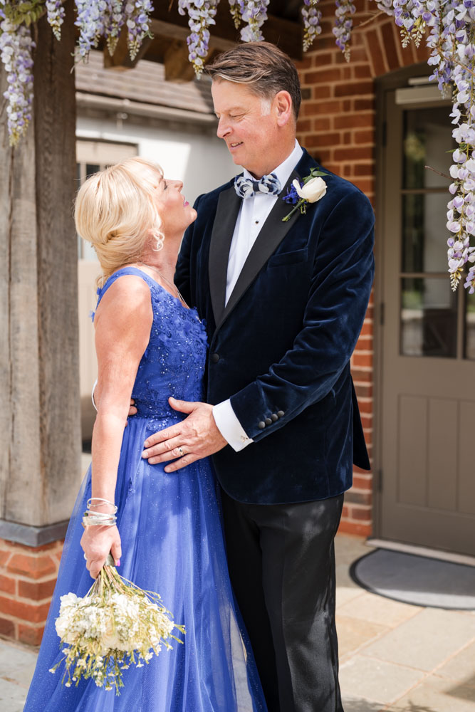 Wedding photography berkhire. bride and groom portrait at Hurley House Hotel wedding