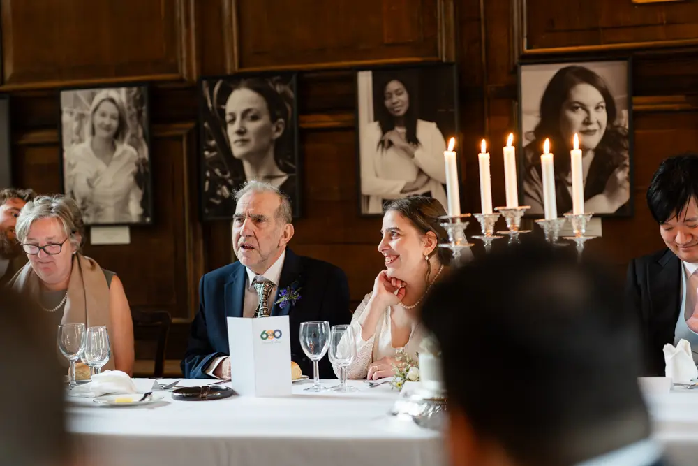 Lincoln college Oxford wedding photographer. Father of the bride speech.