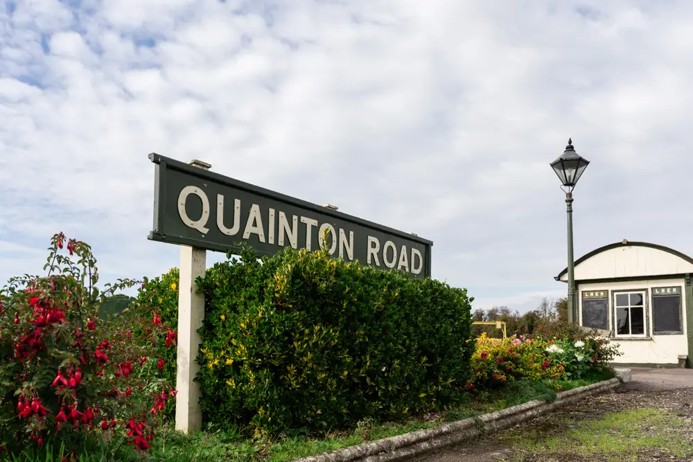 Bucks Railway Centre. Quainton road signage